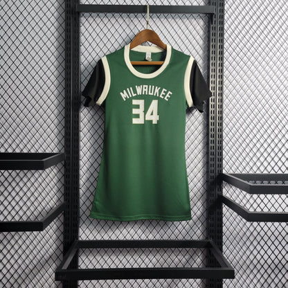 NBA - Milwaukee Bucks - Versão Feminina