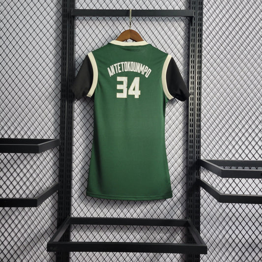 NBA - Milwaukee Bucks - Versão Feminina