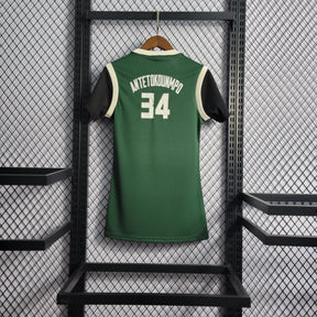 NBA - Milwaukee Bucks - Versão Feminina